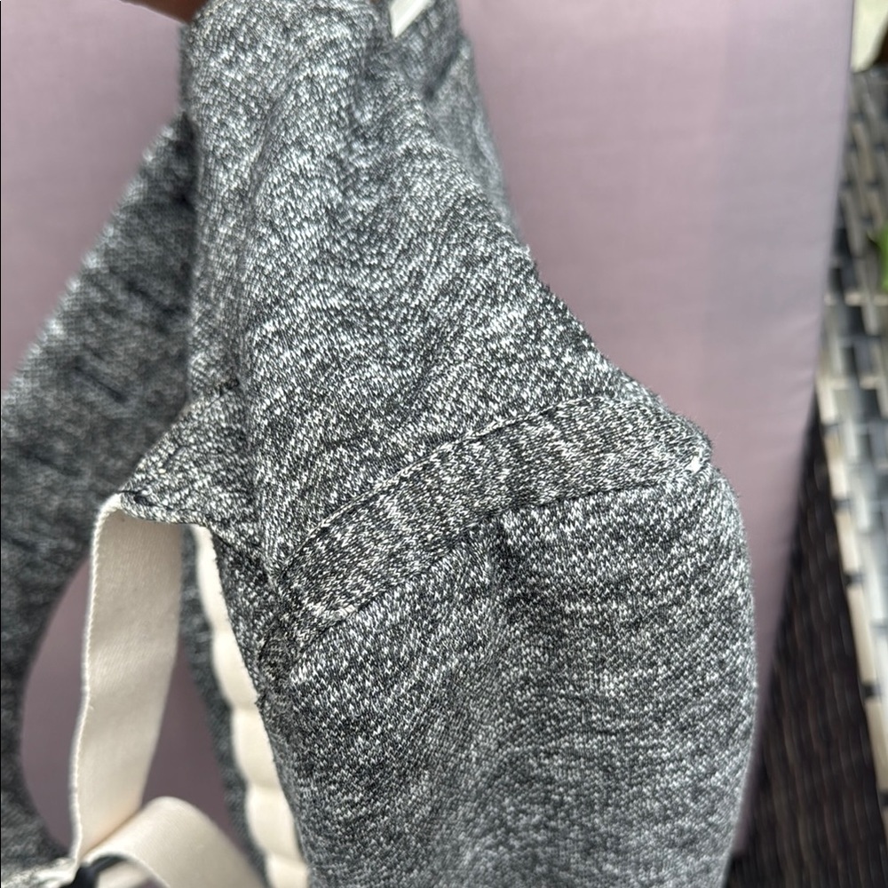 STATE Gray Minimalist Backpack with Heathered Texture - Picture 12 of 13